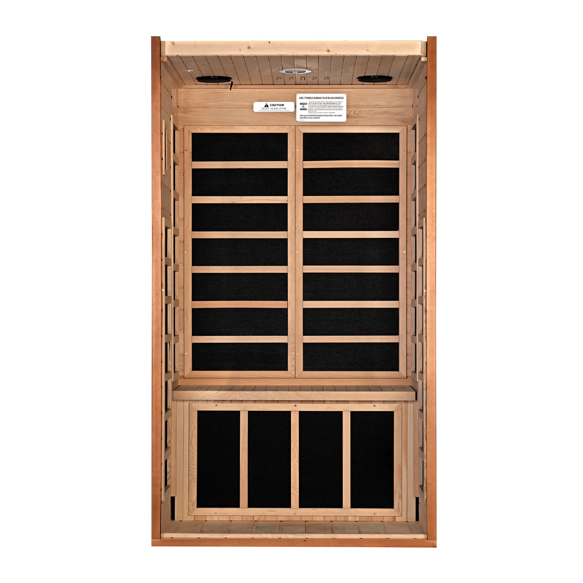 Avila 1-2 Person Ultra Low EMF FAR Infrared Sauna