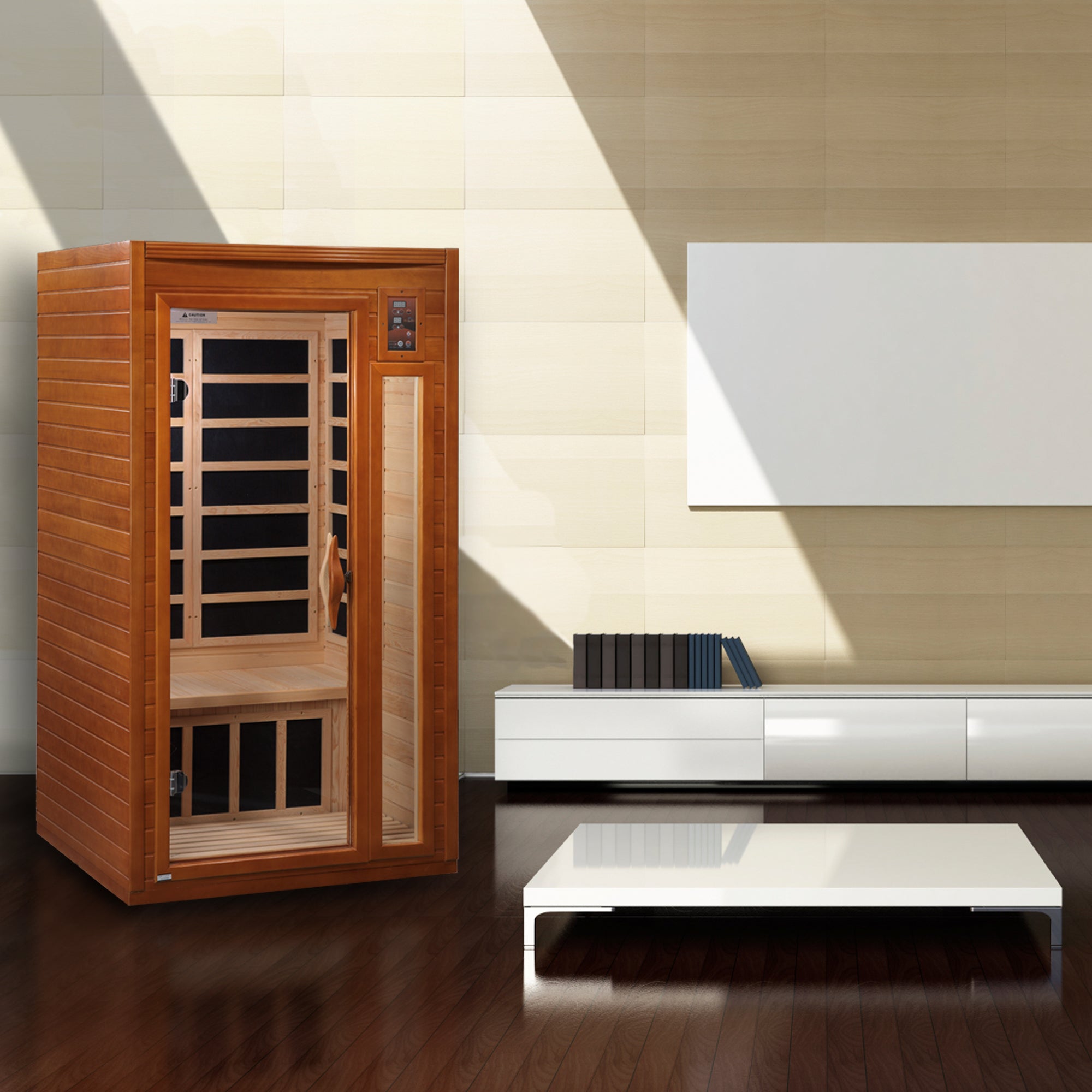 DYN-6106-01 Dynamic Low EMF Far Infrared Sauna, Barcelona Edition