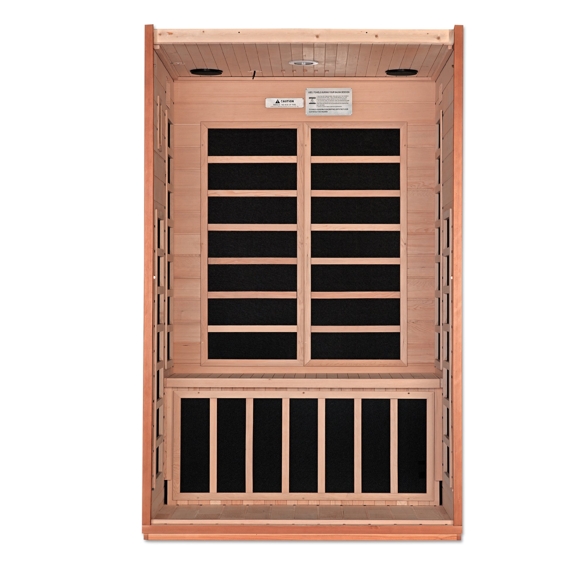 Cardoba 2 Person Ultra Low EMF FAR Infrared Sauna