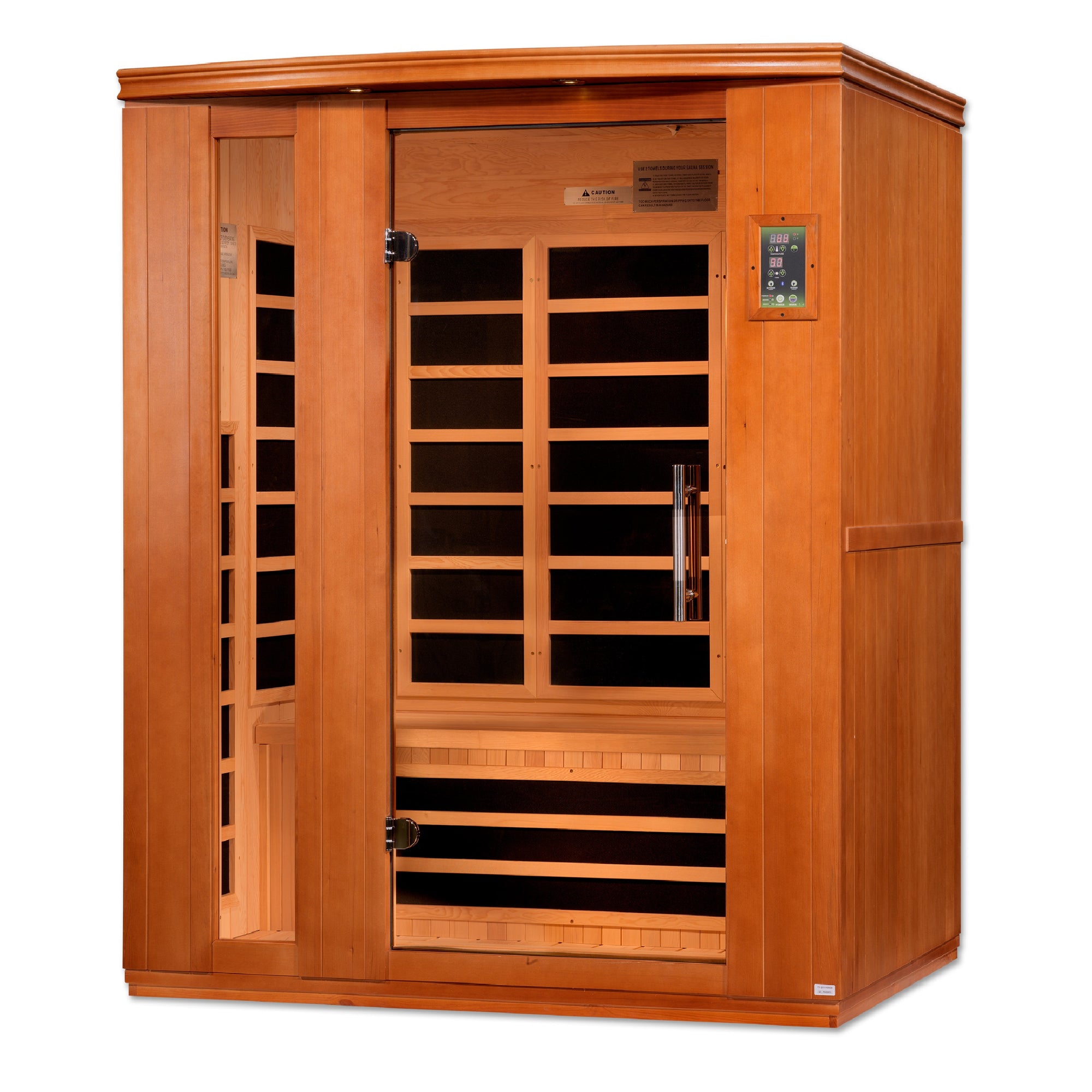 DYN-6336-02 Dynamic Low EMF Far Infrared Sauna, Lugano Edition