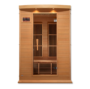 MX-K206-01 Maxxus Low EMF FAR Infrared Sauna Canadian Hemlock