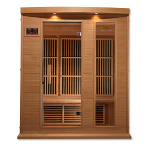 MX-K306-01 Maxxus Low EMF FAR Infrared Sauna Canadian Hemlock